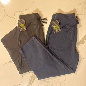 2 Athletic Works lounge pants Black & Dark Navy Blue NWT